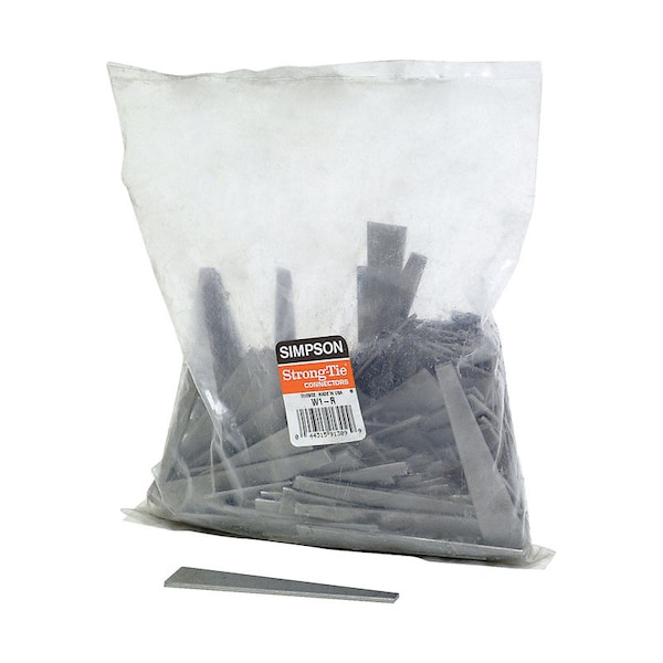 Simpson Strong-Tie 8.38 in. H X 8.38 in. W 14 Ga. Galvanized Steel Wedge Tie